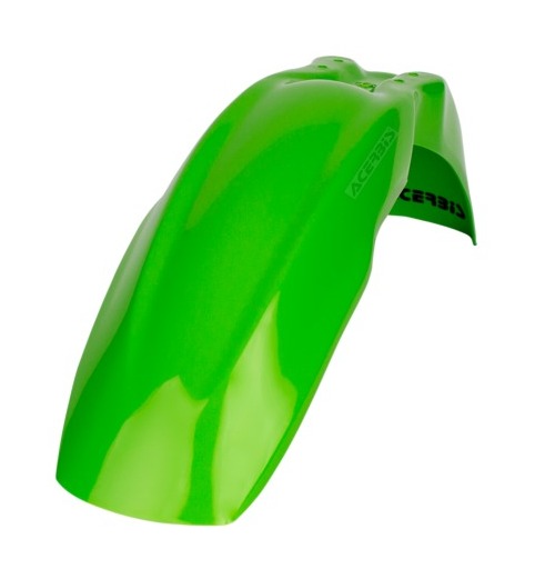 Acerbis Front Fender Kawasaki KX65 / KLX110 / Suzuki RM65 / DR-Z110 Green [Previously Installed] - Image 2