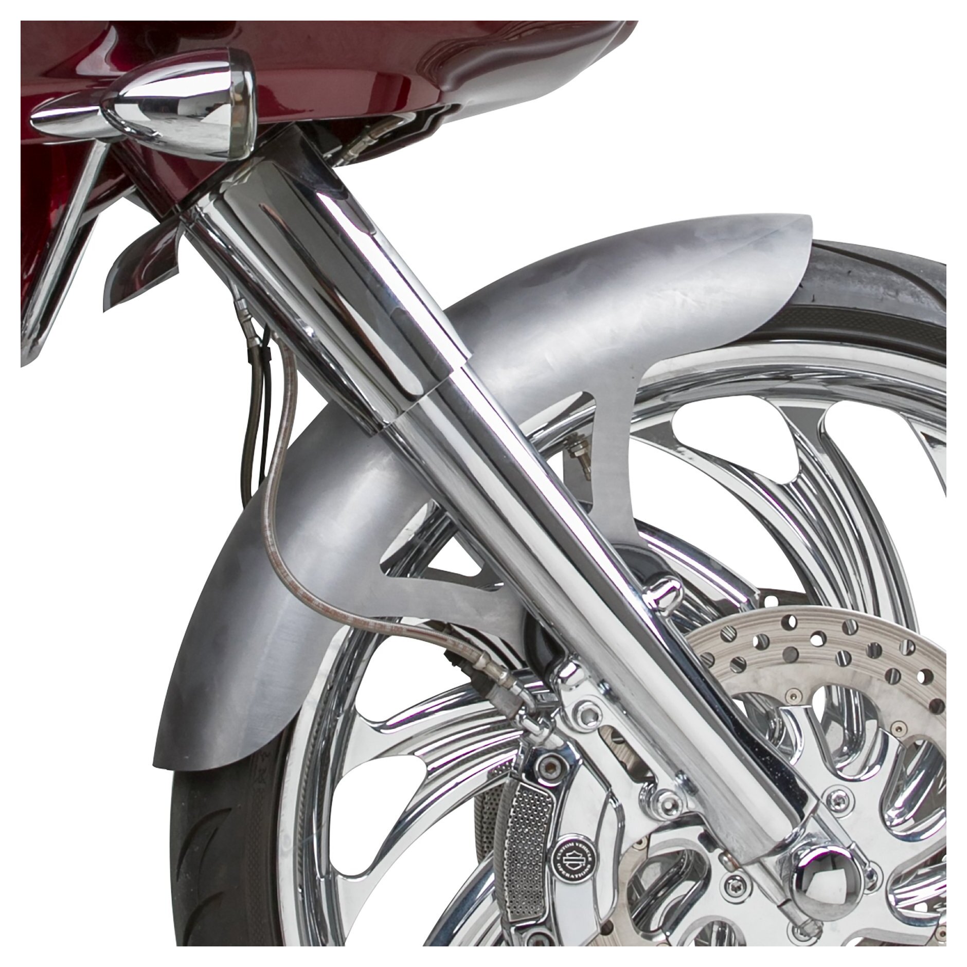 Arlen Ness 23" Pro Short Front Fender For Harley - Image 2