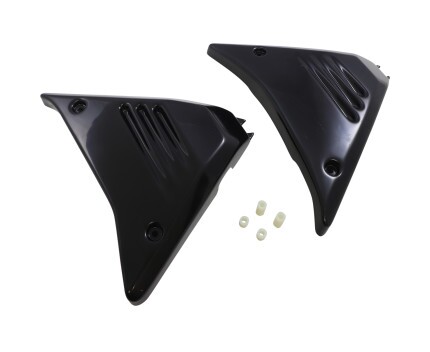 Body, Fairing & Fender Arlen Ness Louvered Side Covers For Harley FXR 1982-2000
