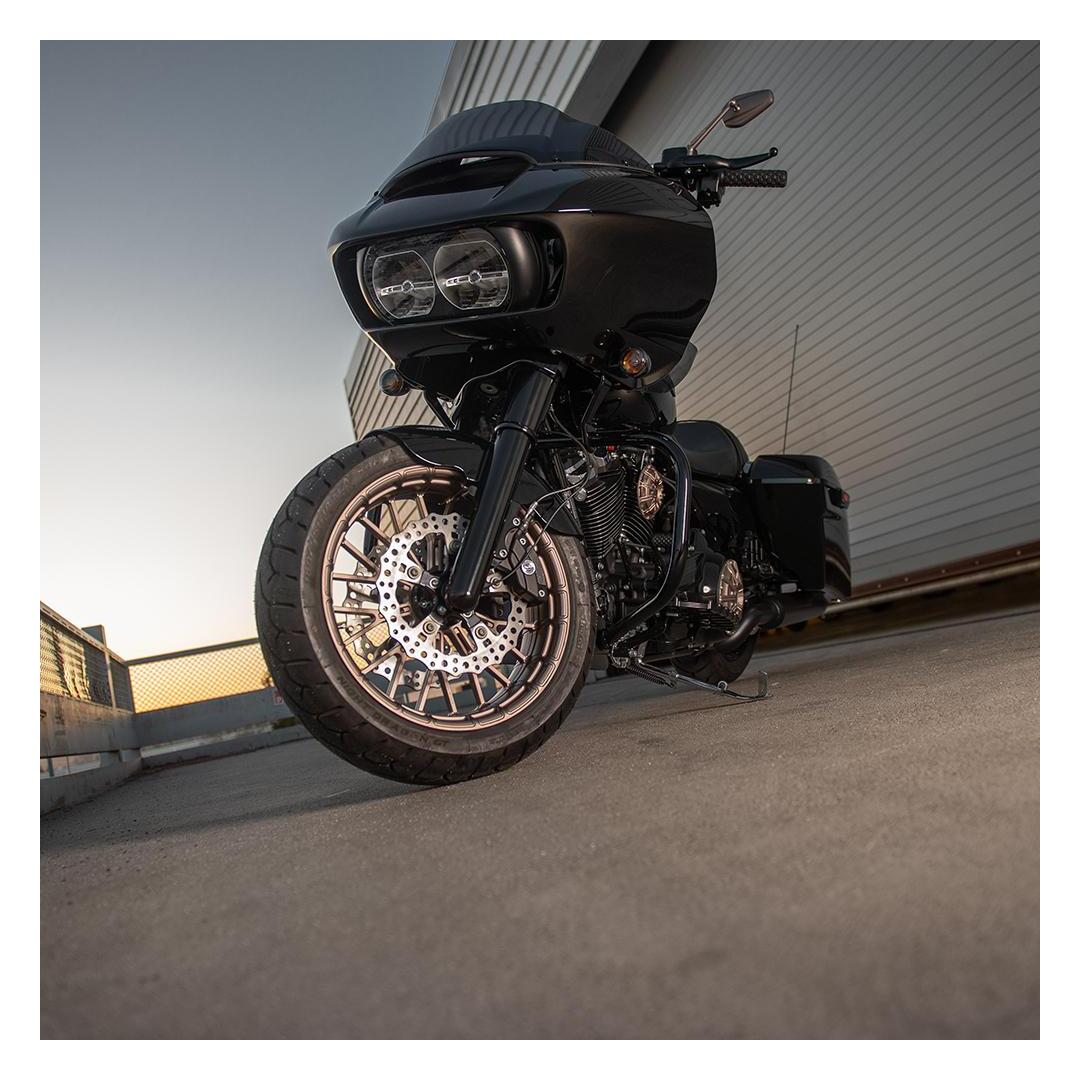 Arlen Ness Pro Sport Fat Front Fender For Harley Touring 2014-2022 - Image 2