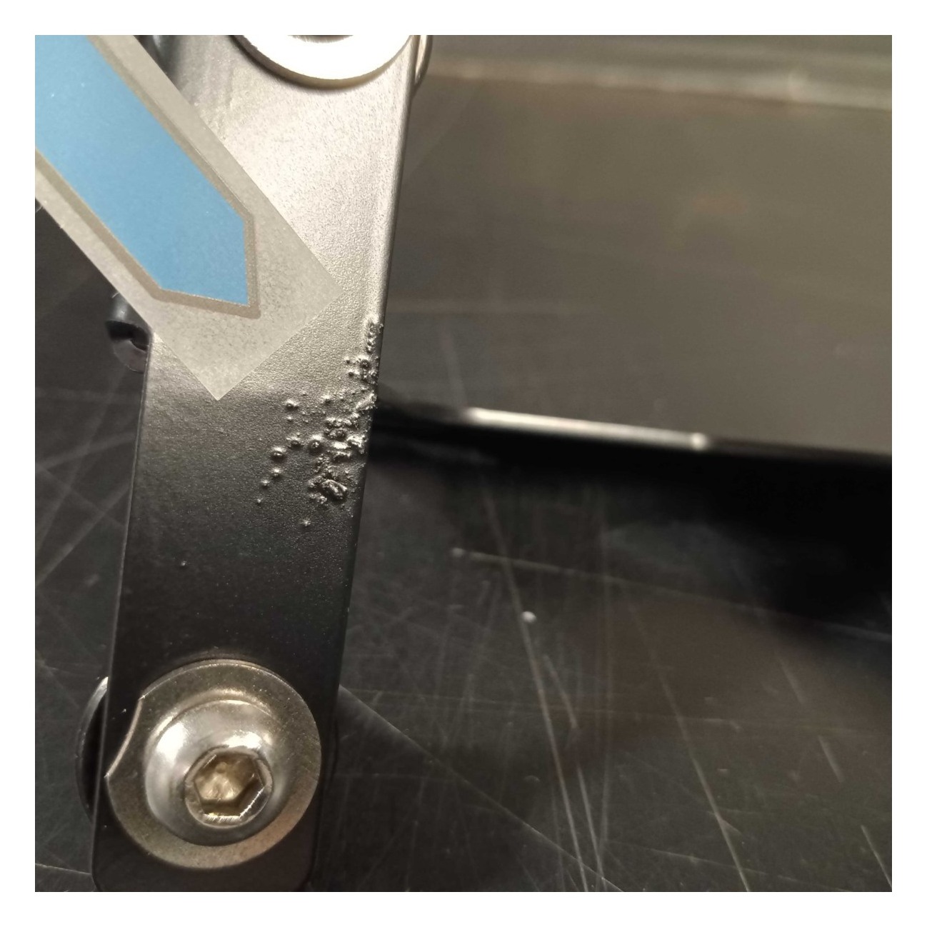 British Customs High Mount Fender Bracket Triumph Matte Black [Blemished - Very Good] - Image 2