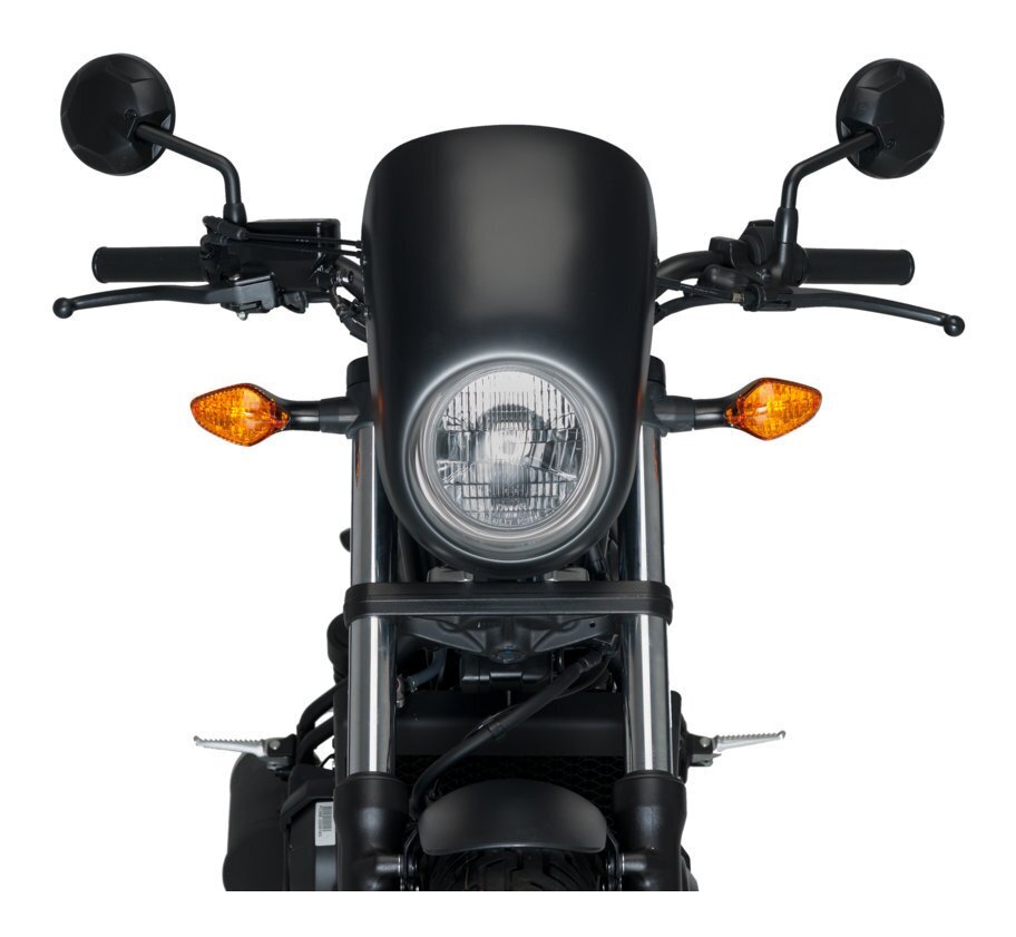 Fairings CustomAcces Anarchy Semi-Fairing Honda Rebel 500 2017-2019 Black [Open Box] - Image 2