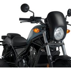 Fairings CustomAcces Anarchy Semi-Fairing Honda Rebel 500 2017-2019 Black [Open Box]