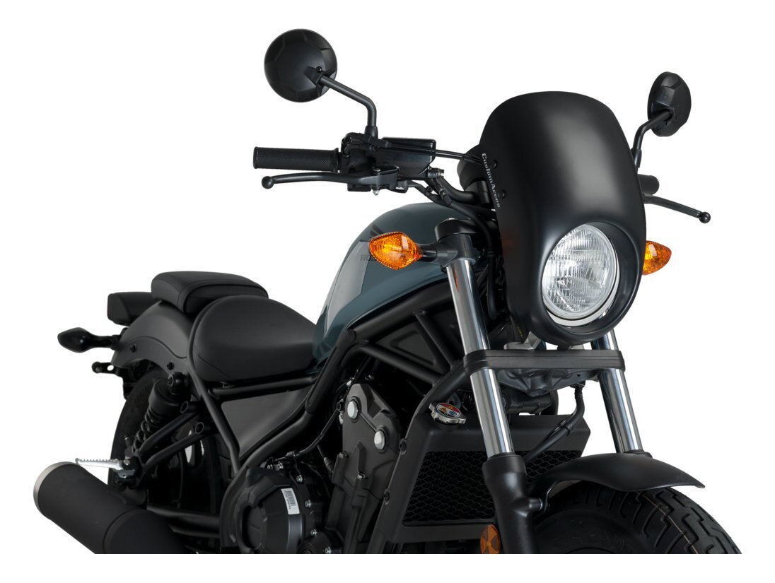 Fairings CustomAcces Anarchy Semi-Fairing Honda Rebel 500 2017-2019 Black [Open Box]