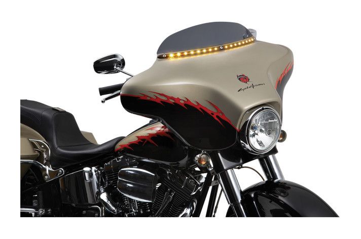 Cycle Visions Body, Fairing & Fender Cycle Vision Batwing Fairing Mount Kit For Harley Softail 1986-2017