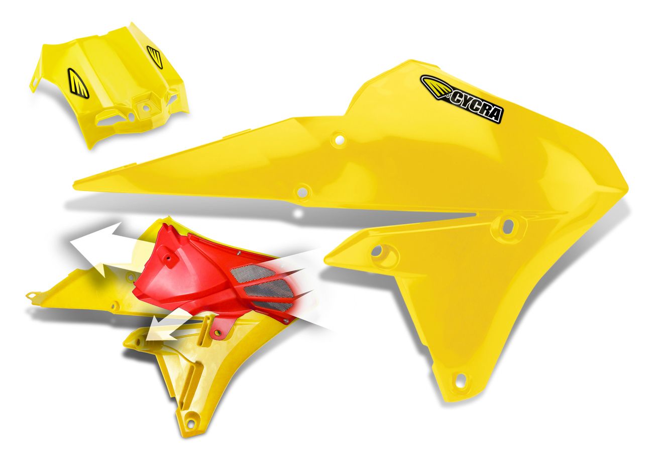 Bodywork Cycra Powerflow Radiator Shrouds W/ Extension - Image 5