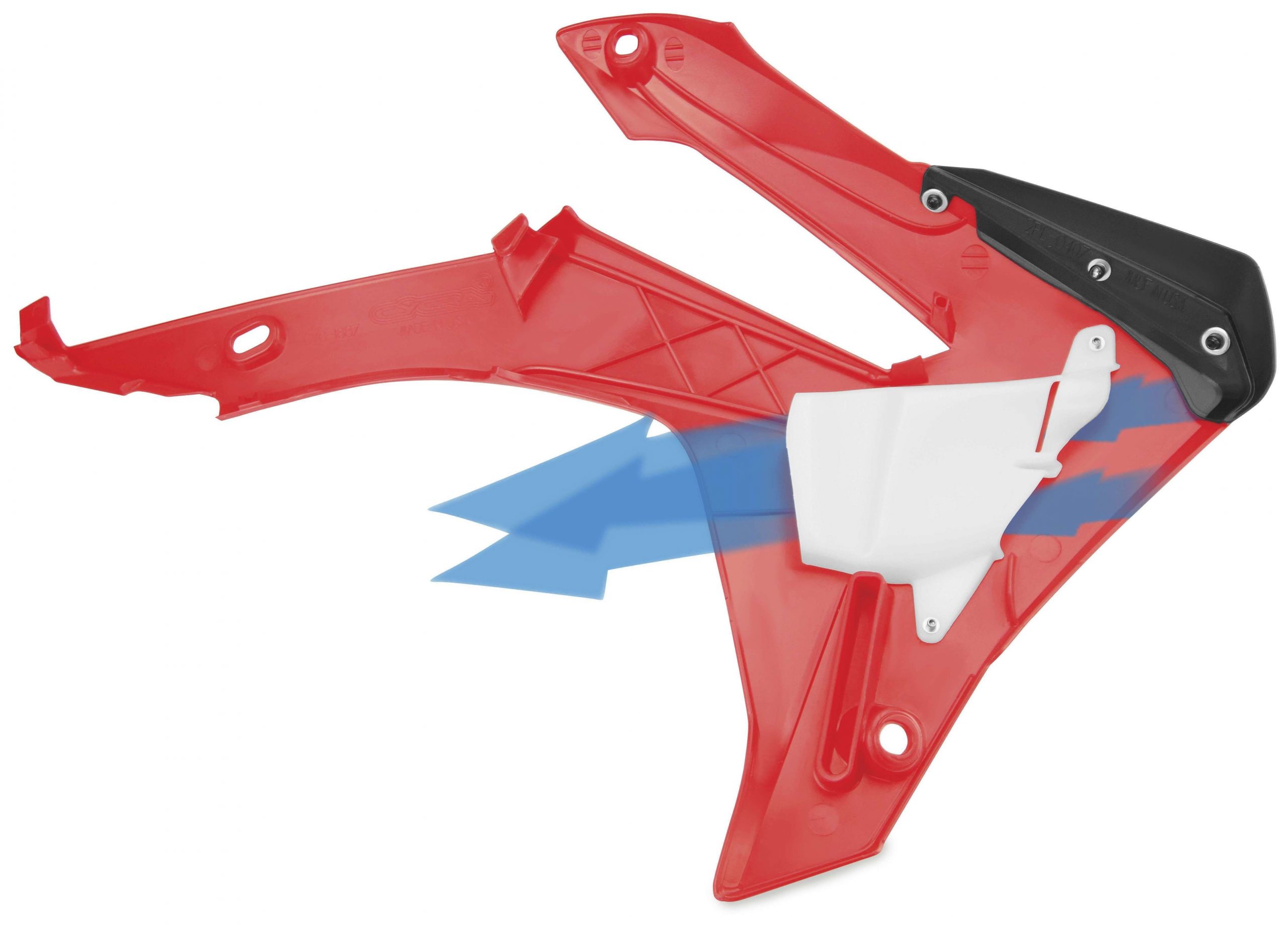 Bodywork Cycra Powerflow Radiator Shrouds W/ Extension - Image 6