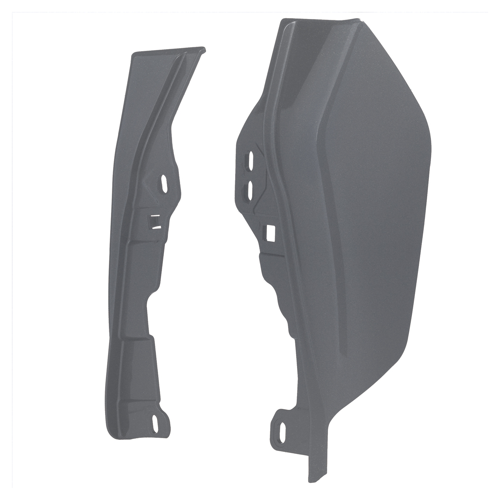 Bodywork HogWorkz Mid-Frame Air Deflectors For Harley Touring 2009-2022 - Image 15