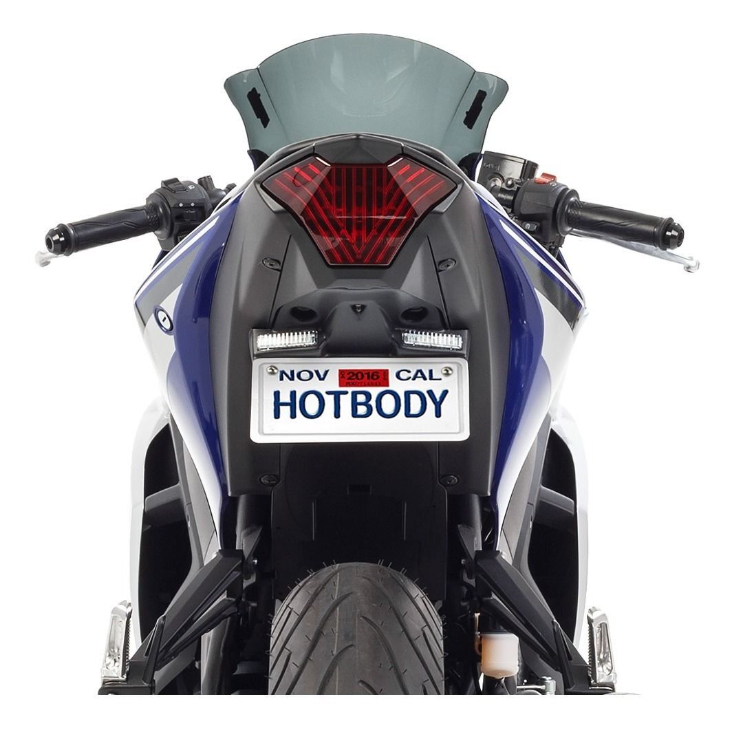 Hotbodies Racing Fender Eliminator Kits Hotbodies TAG Fender Eliminator Kit Yamaha R3 2015-2022 Black [Open Box] - Image 3