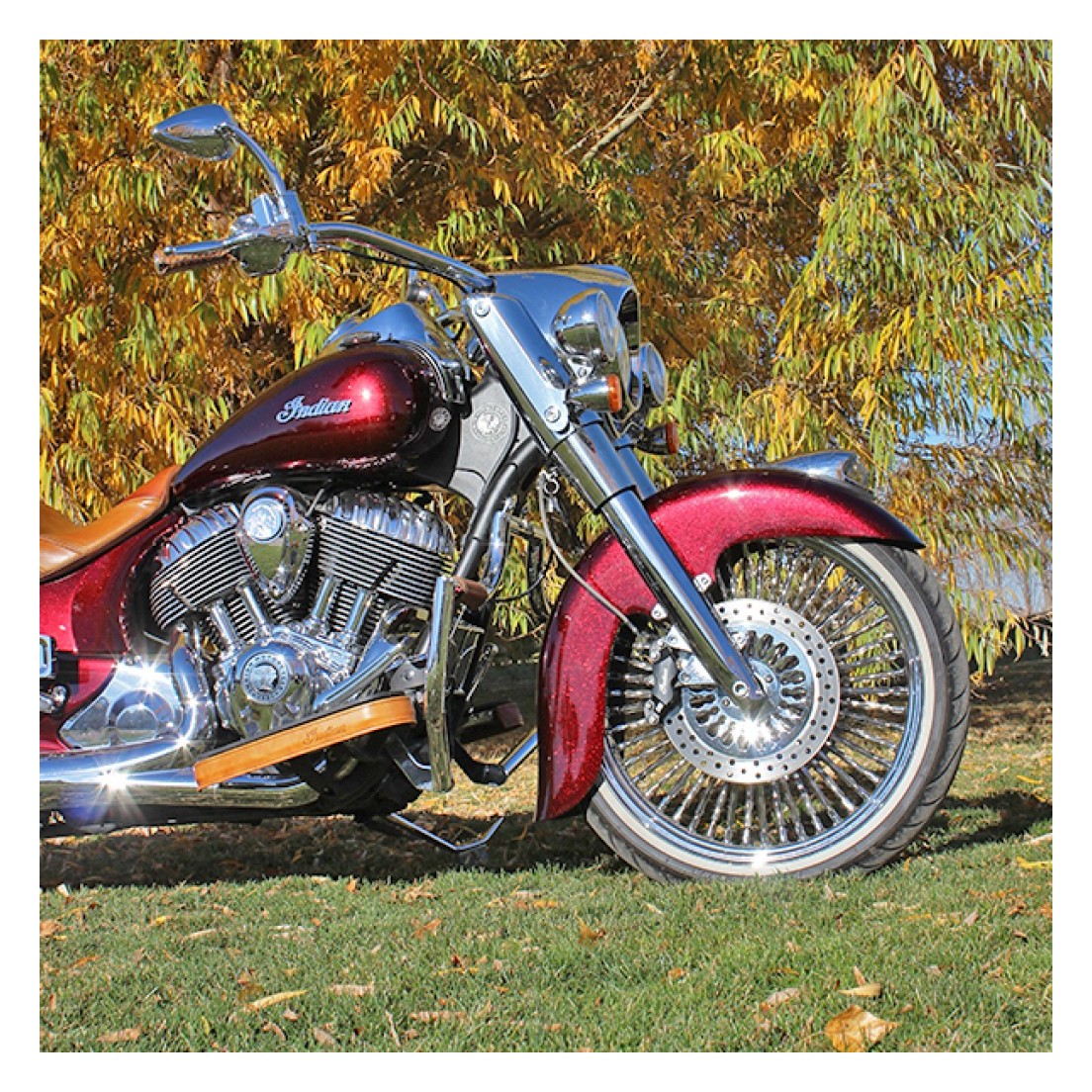 Klock Werks Klassic Front Fender For Indian Cruiser / Bagger / Touring 2014-2022