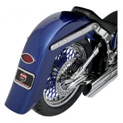 Klock Werks 7.125" Wide 4" Stretched Undrilled Rear Fender