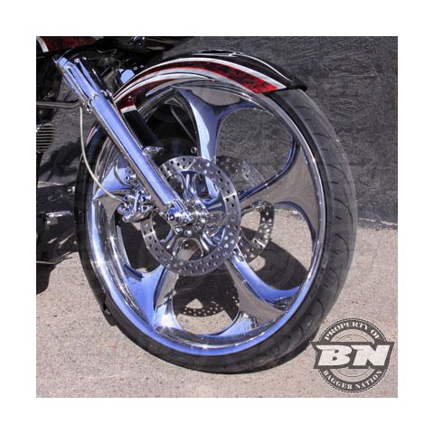 Paul Yaffe Thicky Front Fender For Harley Touring 2014-2022 - Image 4