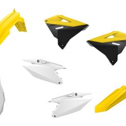 Bodywork Polisport MX Restyle Body Kit Suzuki RM125 / RM250 2001-2008 OEM Yellow/White [Open Box]