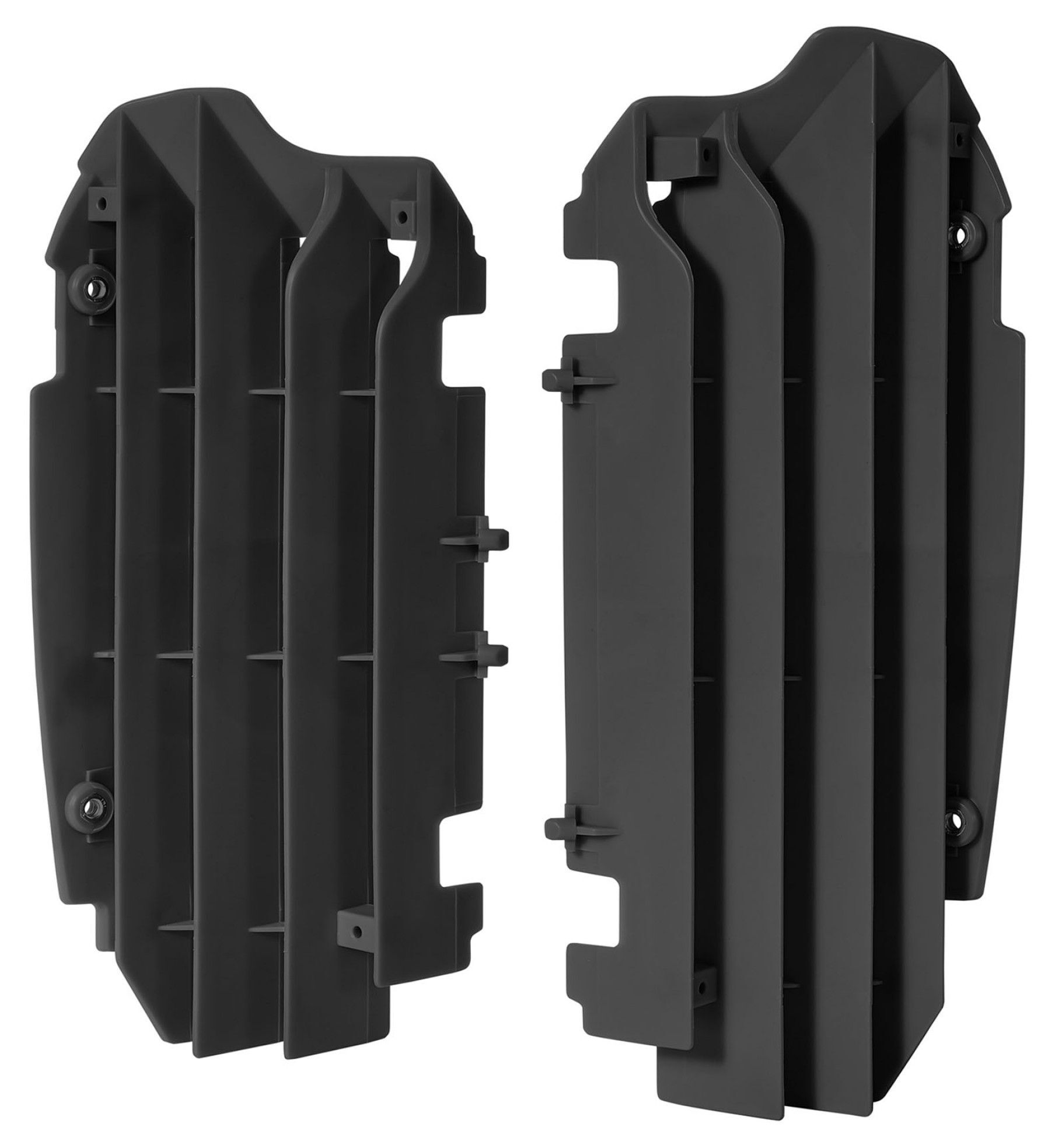 Bodywork Polisport Radiator Louvers Kawasaki KX250F 2013-2016 Black [Previously Installed]