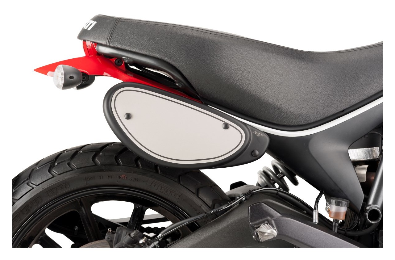 Bodywork Puig Side Number Plates Ducati Scrambler 2015-2021 - Image 2