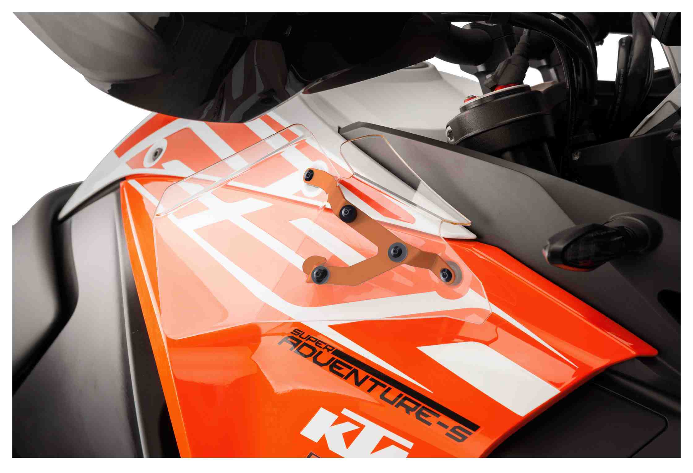 Bodywork Puig Upper Deflectors KTM 1090 Adventure / 1290 Super Adventure Clear [Open Box] - Image 2
