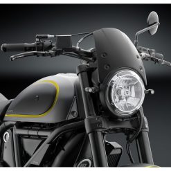Fairings Rizoma Headlight Fairing Ducati Scrambler / Kawasaki Z900 RS / Triumph Street Twin Black [Open Box]