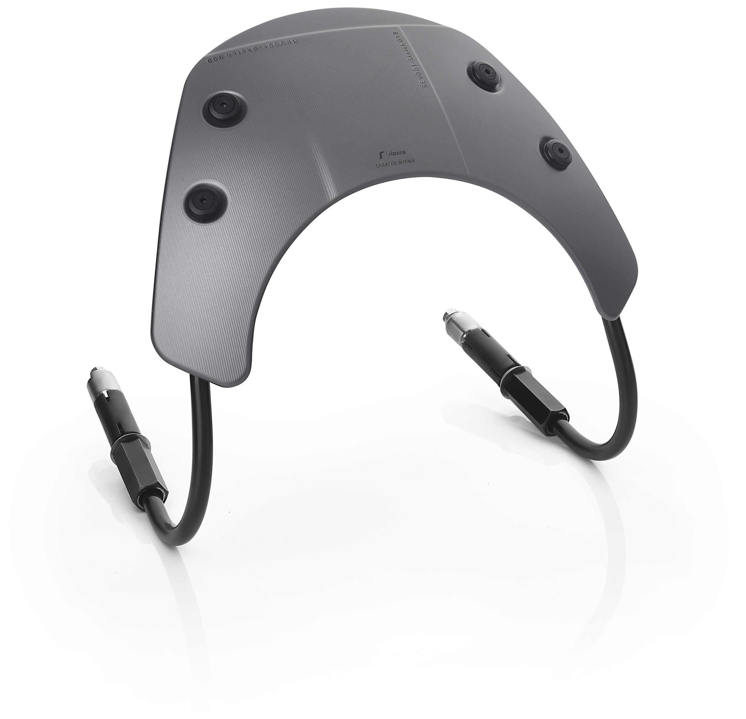 Fairings Rizoma Headlight Fairing Kit Vespa GTS 300 / Super 2018-2021 Black [Open Box]