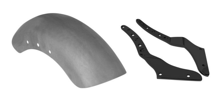 RSD Parts Roland Sands Tracker Rear Fender Kit For Harley Softail With 150mm Rear Tire