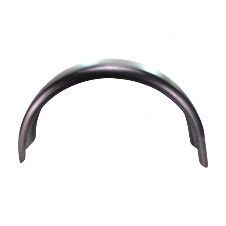TC Bros Raw Steel Flat Bobber / Chopper Fender - Image 5